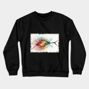 Abstract Human nerve cell Crewneck Sweatshirt